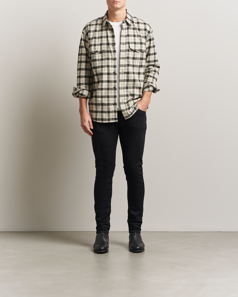 Herr | Jeans | Nudie Jeans | Tight Terry Jeans Ever Black