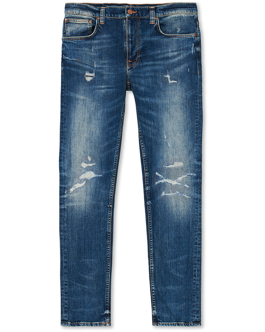 Herr | Jeans | Nudie Jeans | Lean Dean Organic Jeans Beaten Indigo