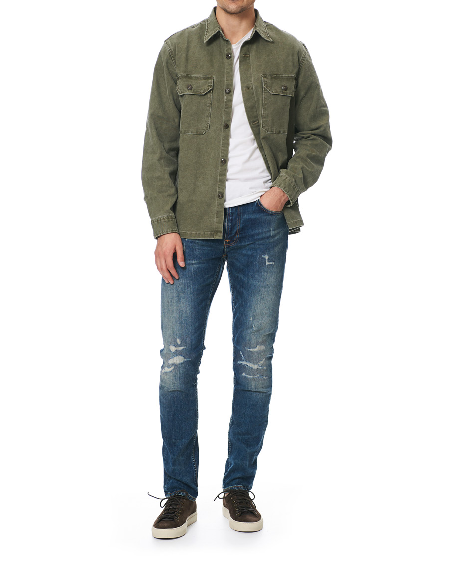 Herr | Jeans | Nudie Jeans | Lean Dean Organic Jeans Beaten Indigo