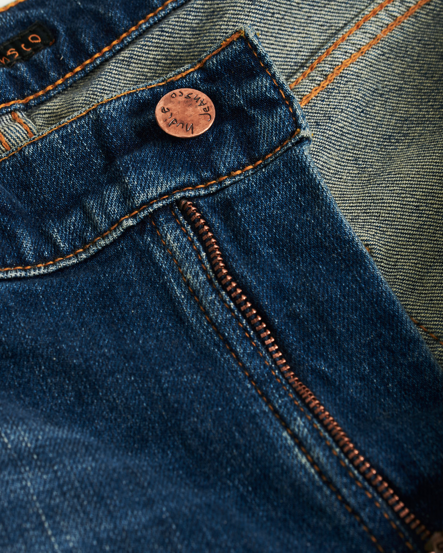 Herr | Jeans | Nudie Jeans | Lean Dean Organic Jeans Beaten Indigo