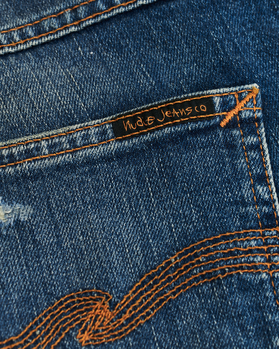 Herr | Jeans | Nudie Jeans | Lean Dean Organic Jeans Beaten Indigo