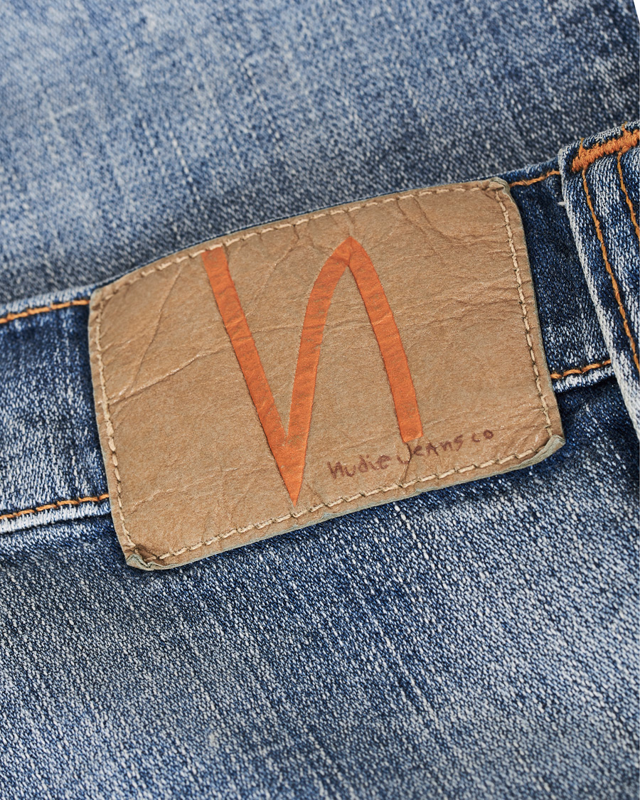 Herr | Jeans | Nudie Jeans | Thin Finn Organic Jeans Broken Sage