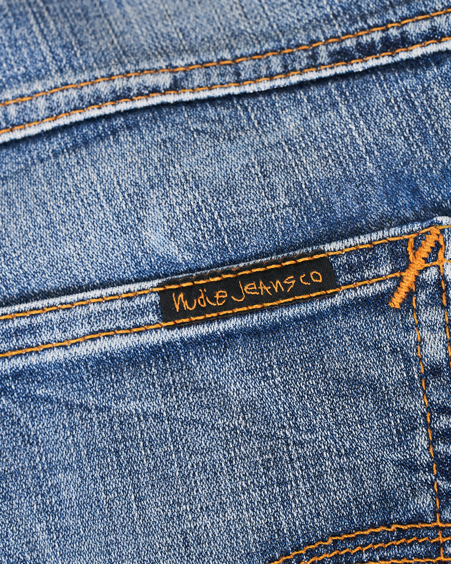 Herr | Jeans | Nudie Jeans | Thin Finn Organic Jeans Broken Sage