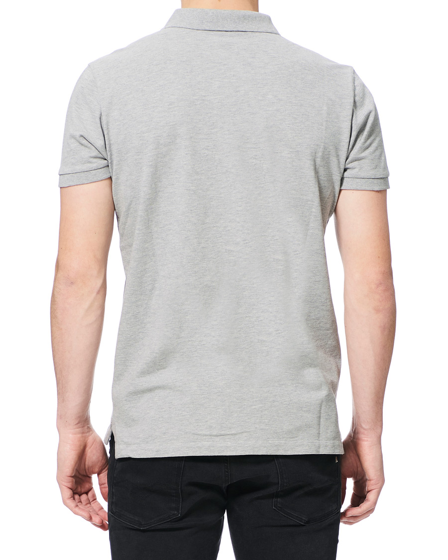 Herr | Pikéer | Peak Performance | Original Logo Polo Medium Grey Heather