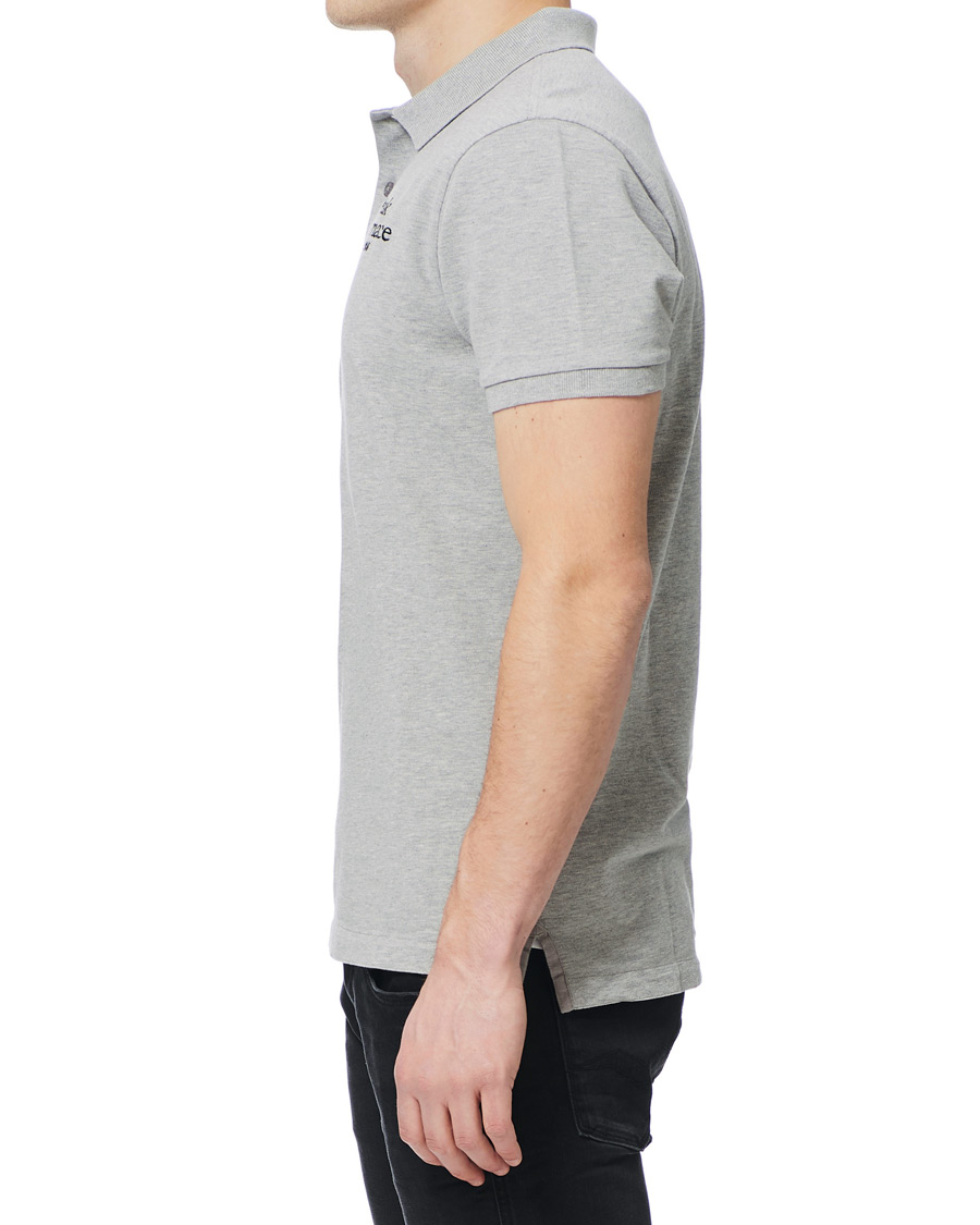 Herr | Pikéer | Peak Performance | Original Logo Polo Medium Grey Heather