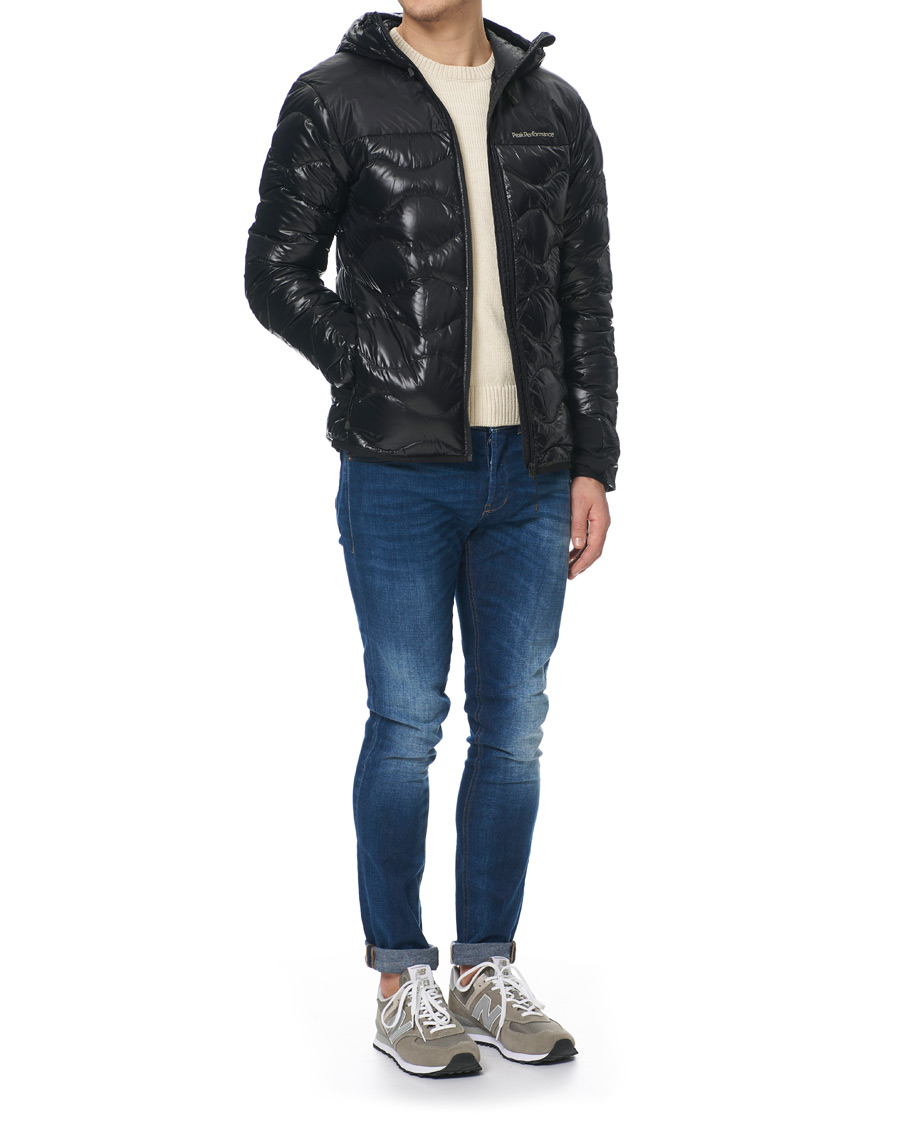 Herr | Jackor | Peak Performance | Helium Glacier Hooded Jacket Black