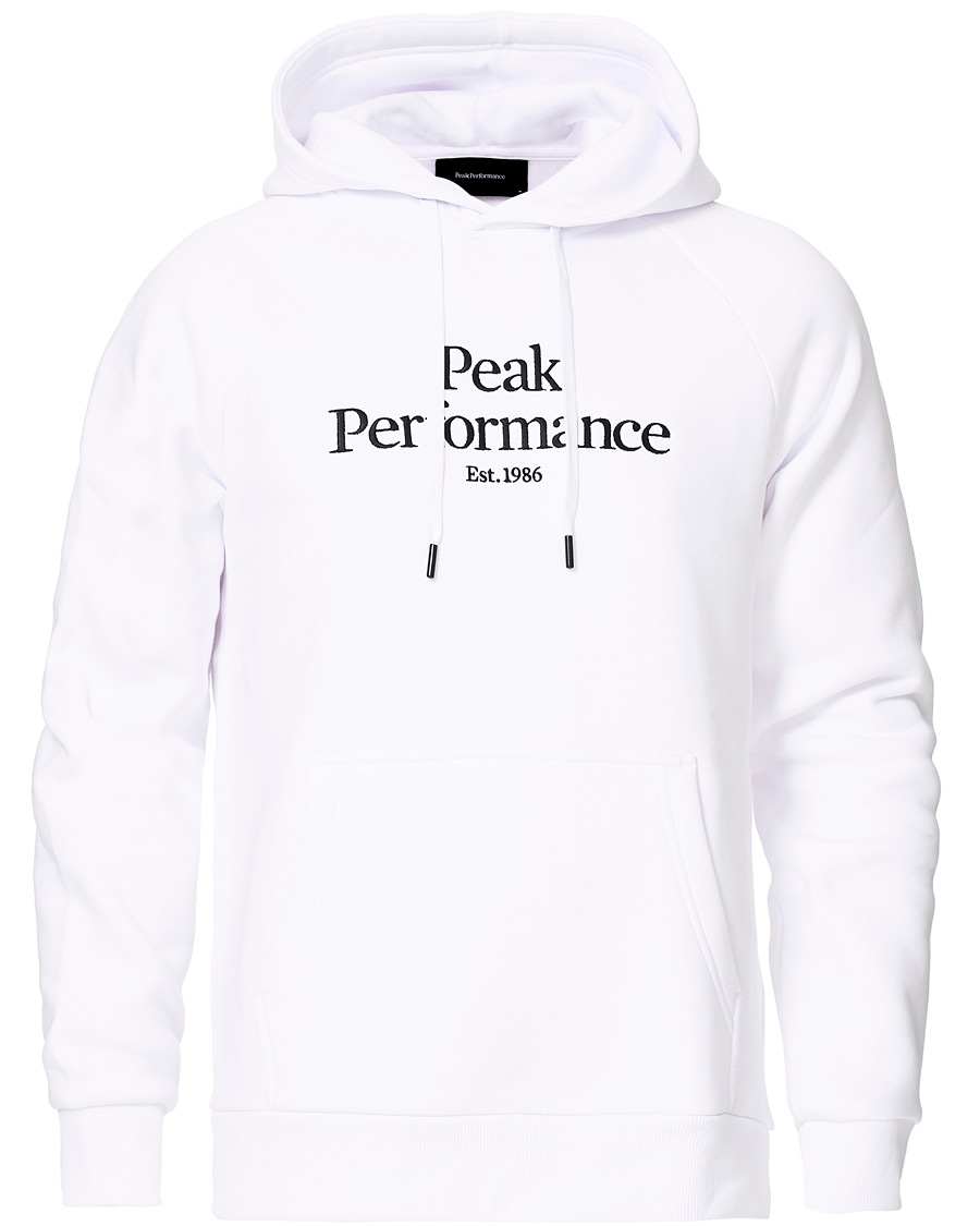 Herr | Tröjor | Peak Performance | Original Logo Hoodie White