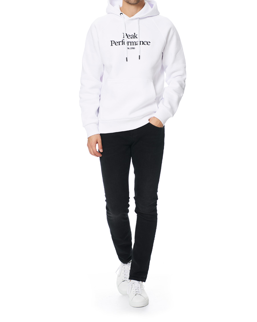 Herr | Tröjor | Peak Performance | Original Logo Hoodie White
