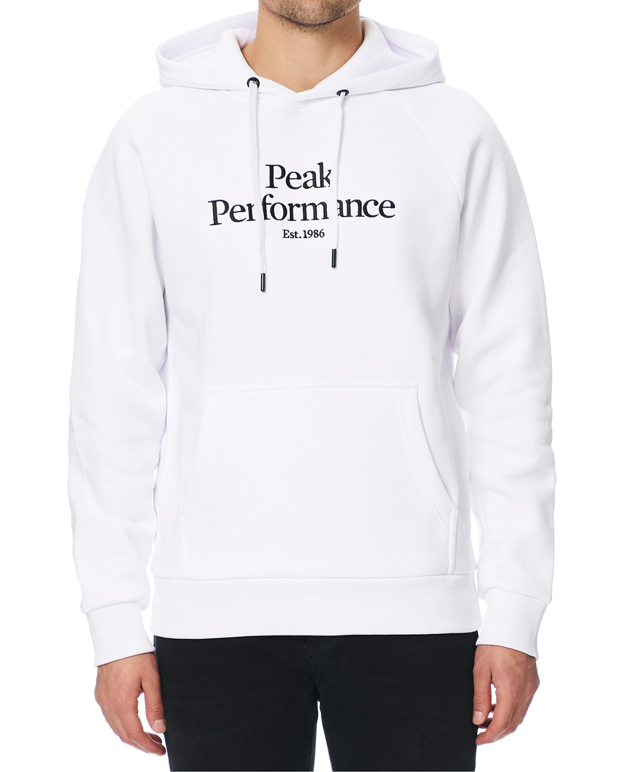 Herr | Tröjor | Peak Performance | Original Logo Hoodie White