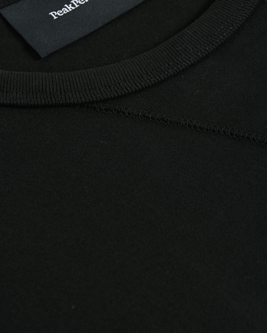 Herr | T-Shirts | Peak Performance | Walt Long Sleeve Tee Black