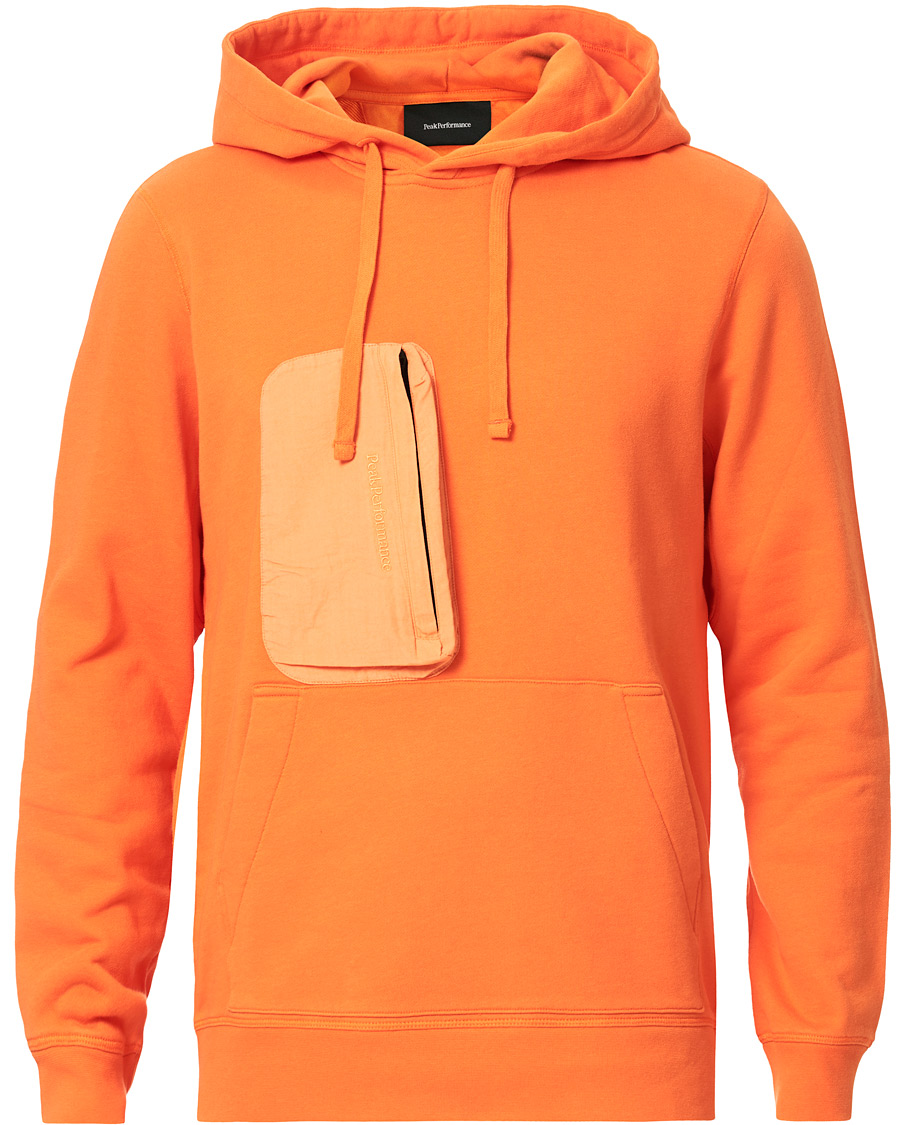 Herr | Tröjor | Peak Performance | Combined Hoodie Orange