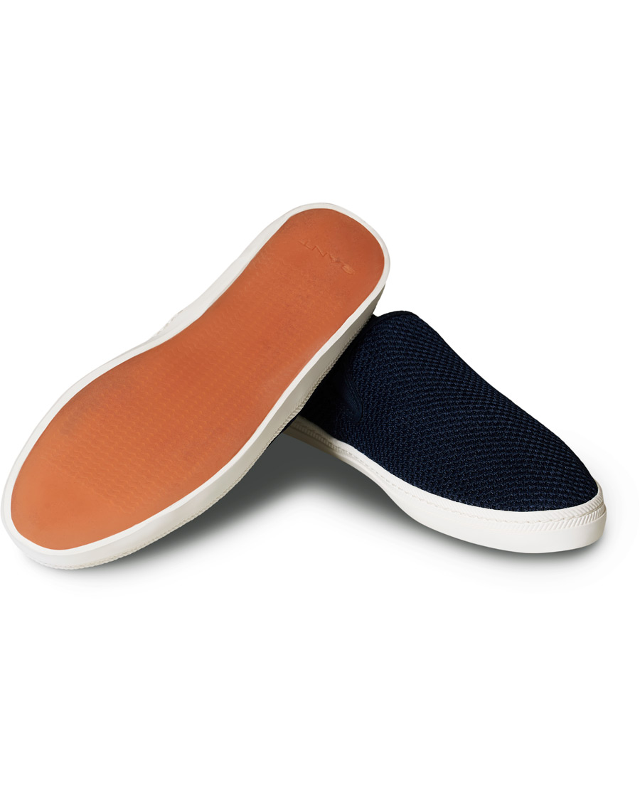 Herr | GANT Poolride Mesh Slip On Navy | GANT | Poolride Mesh Slip On Navy
