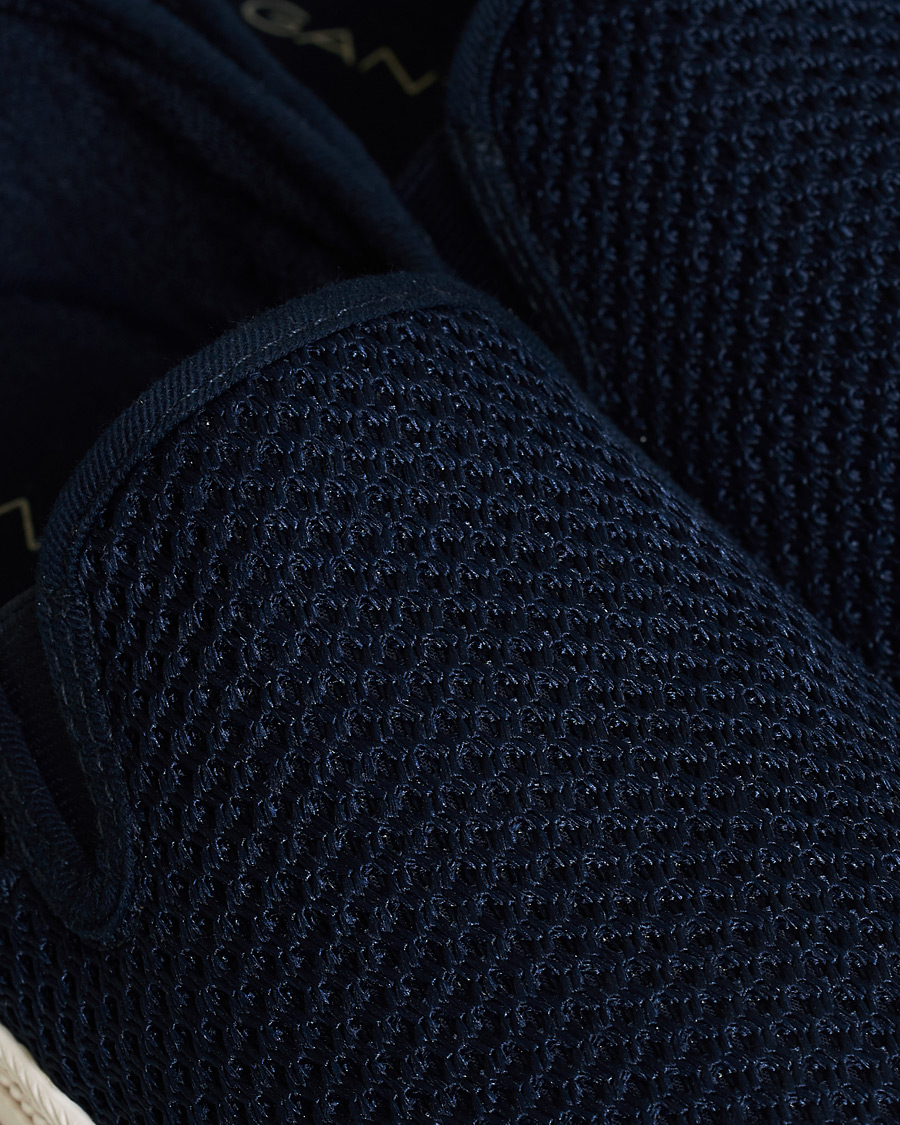 Herr | GANT Poolride Mesh Slip On Navy | GANT | Poolride Mesh Slip On Navy