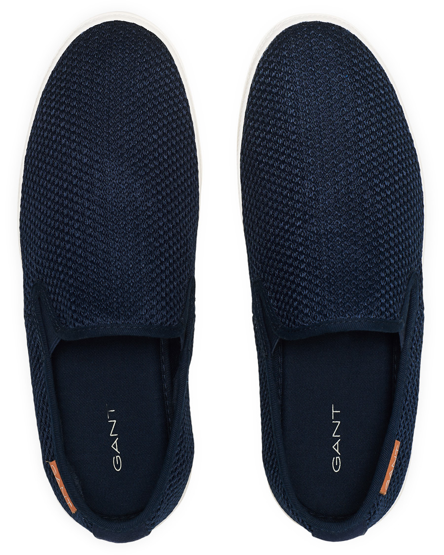 Herr | GANT Poolride Mesh Slip On Navy | GANT | Poolride Mesh Slip On Navy