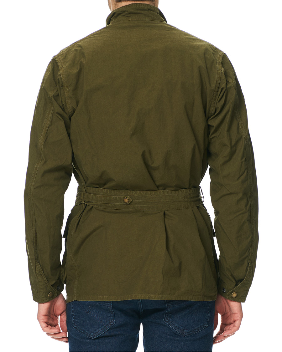 Herr | Jackor | Barbour International | Summer Wash A7 Casual Jacket Green