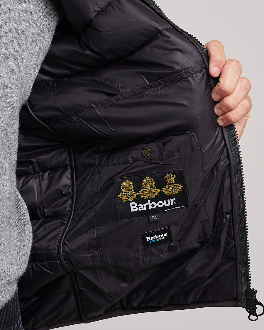 Herr | Västar | Barbour Lifestyle | Bretby Lightweight Down Gilet Black