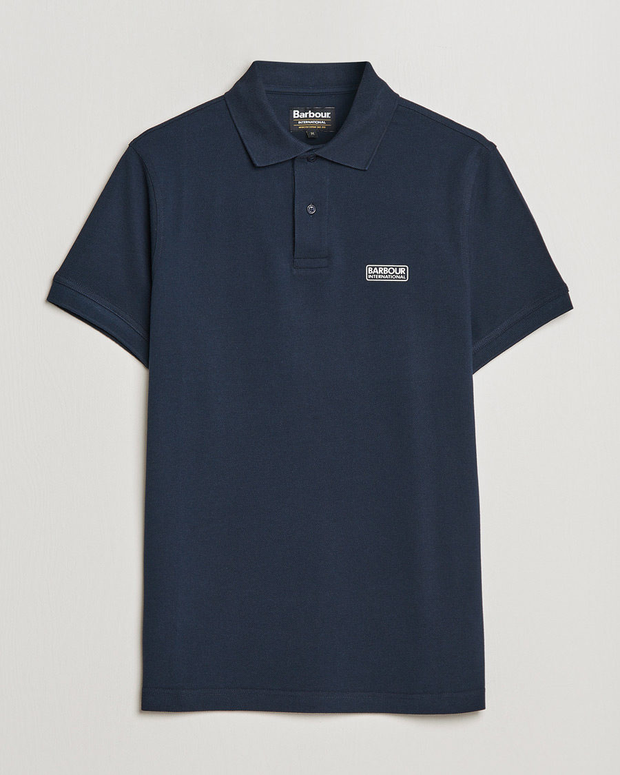 Herr | Pikéer | Barbour International | Essential Polo Navy