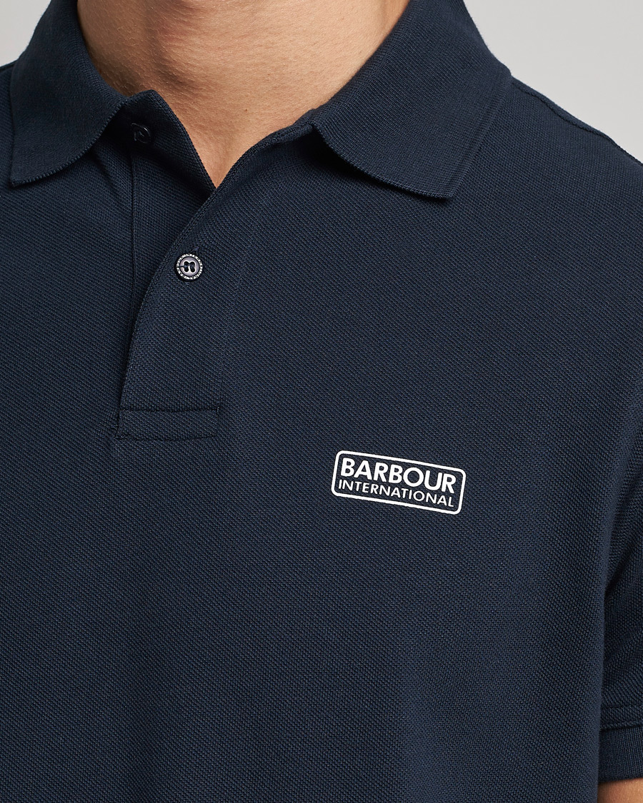 Herr | Pikéer | Barbour International | Essential Polo Navy