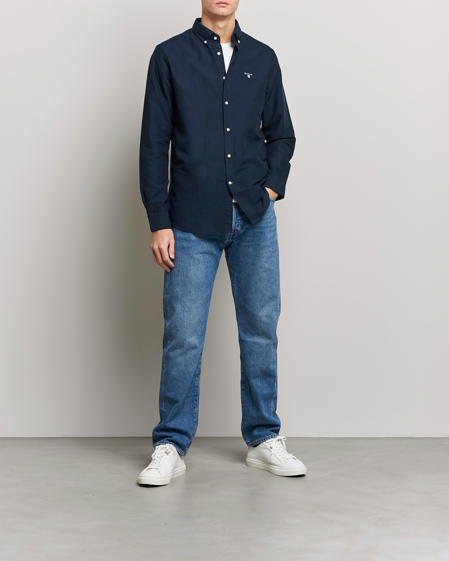 Herr | Skjortor | Barbour Lifestyle | Tailored Fit Oxford 3 Shirt Navy