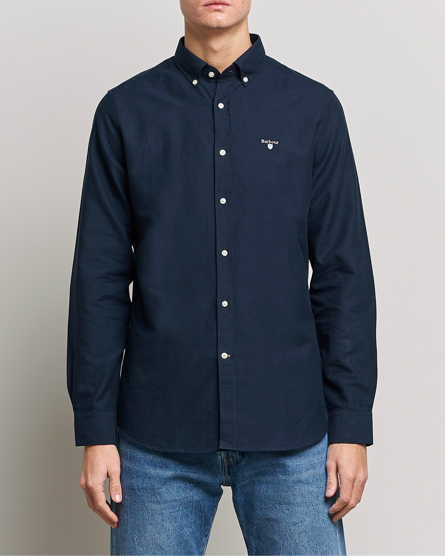 Herr | Skjortor | Barbour Lifestyle | Tailored Fit Oxford 3 Shirt Navy
