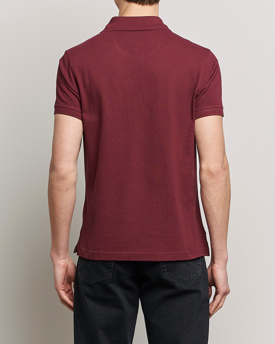 Herr | Pikéer | Barbour Lifestyle | Tartan Pique Polo Ruby