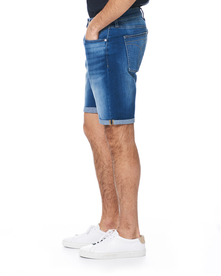 Herr | Shorts | Calvin Klein Jeans | Regular Fit Shorts Mid Blue