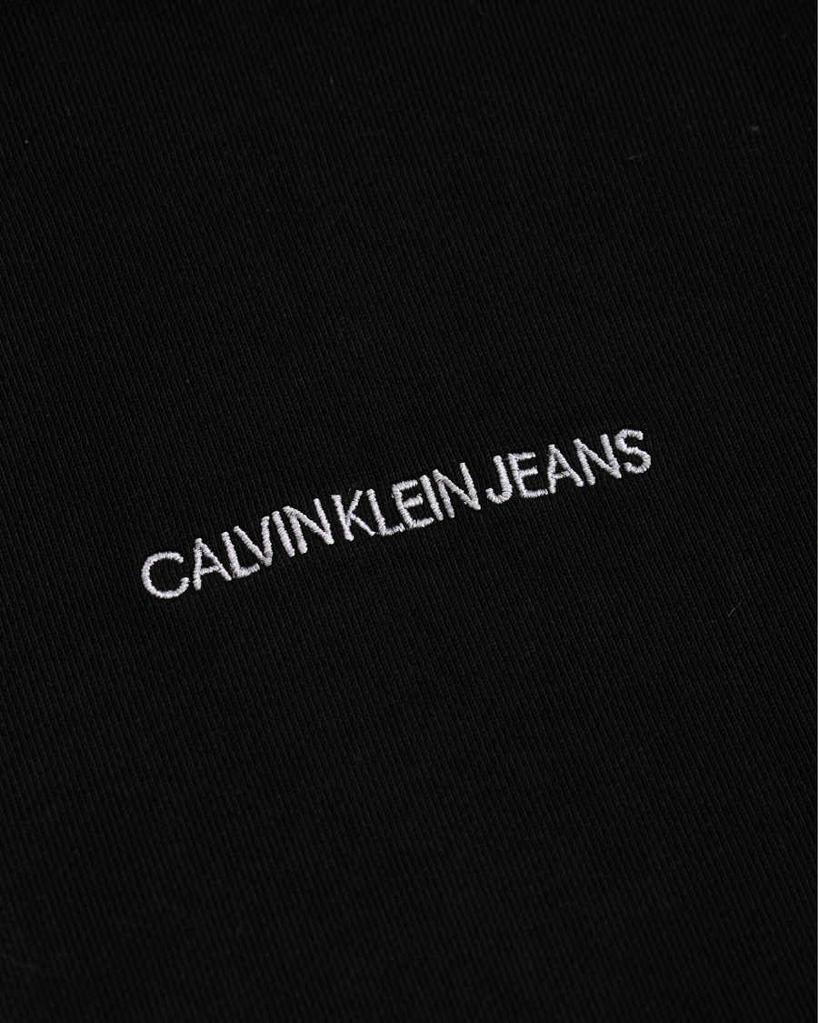 Herr | Tröjor | Calvin Klein Jeans | Instit Chest Logo Hoodie Black