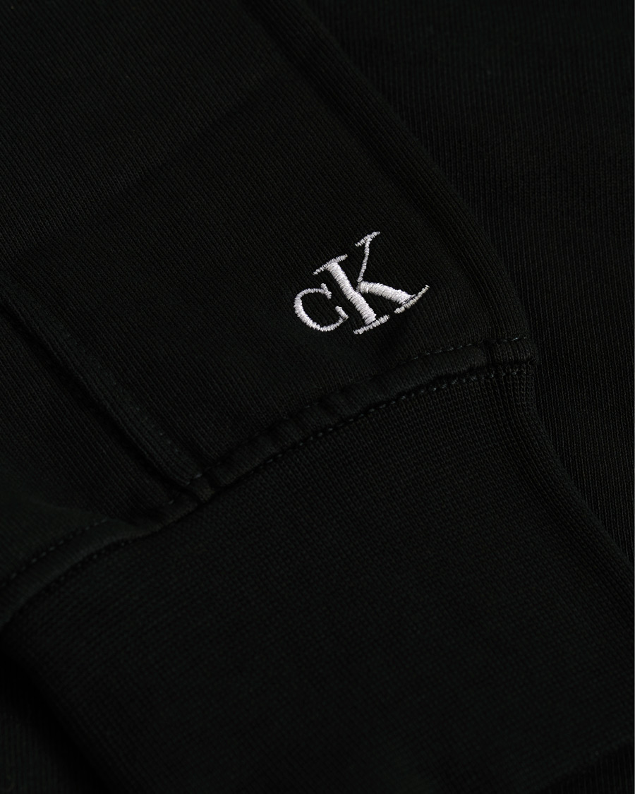Herr | Tröjor | Calvin Klein Jeans | Instit Chest Logo Hoodie Black