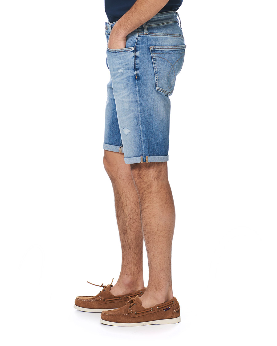 Herr | Shorts | Calvin Klein Jeans | Regular Fit Destroyed Shorts Bright Blue