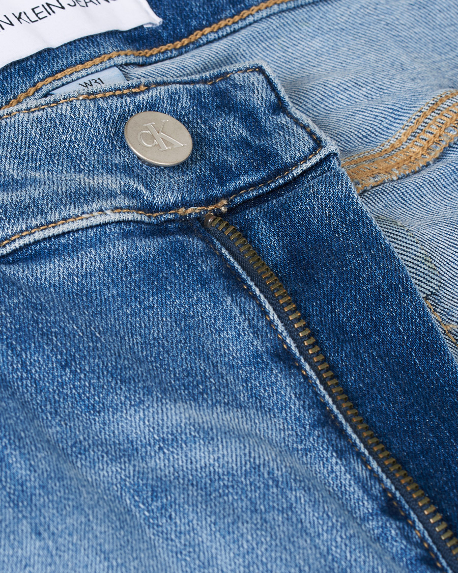 Herr | Shorts | Calvin Klein Jeans | Regular Fit Destroyed Shorts Bright Blue