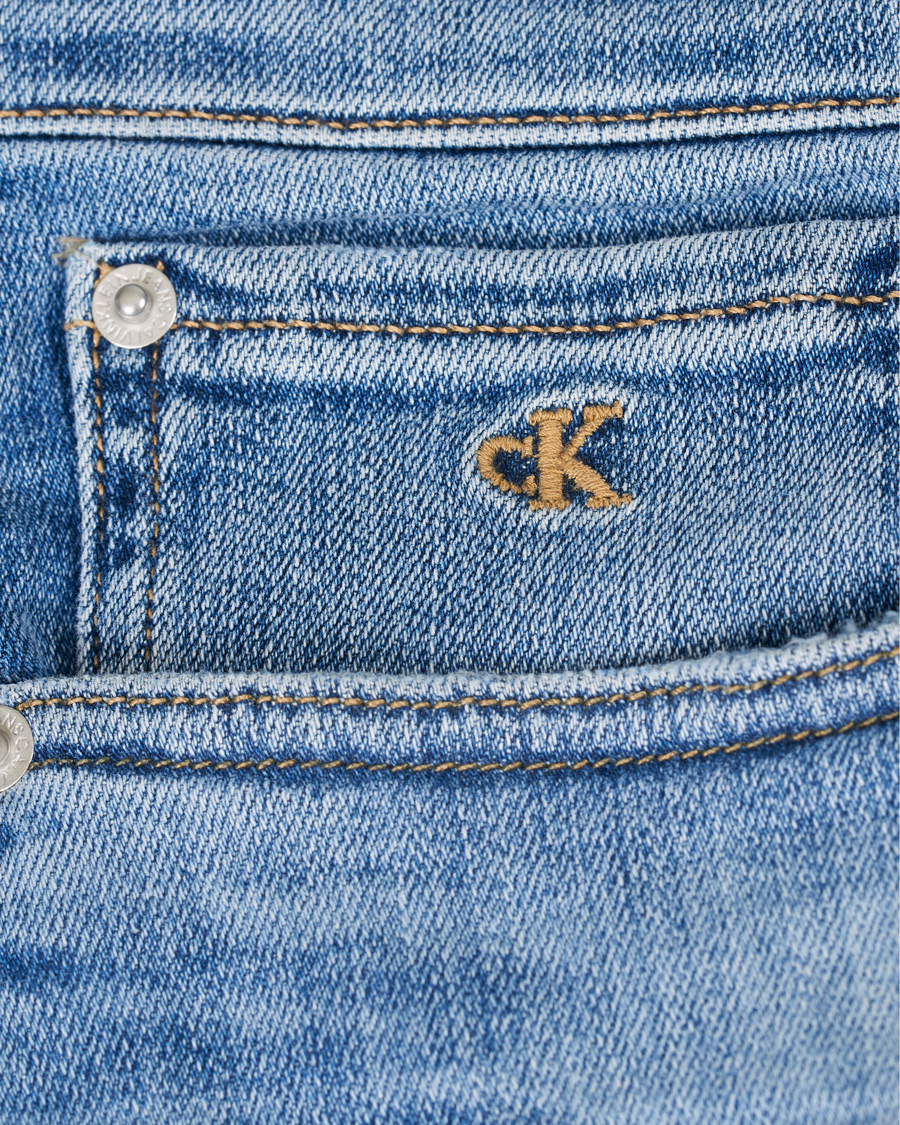 Herr | Shorts | Calvin Klein Jeans | Regular Fit Destroyed Shorts Bright Blue