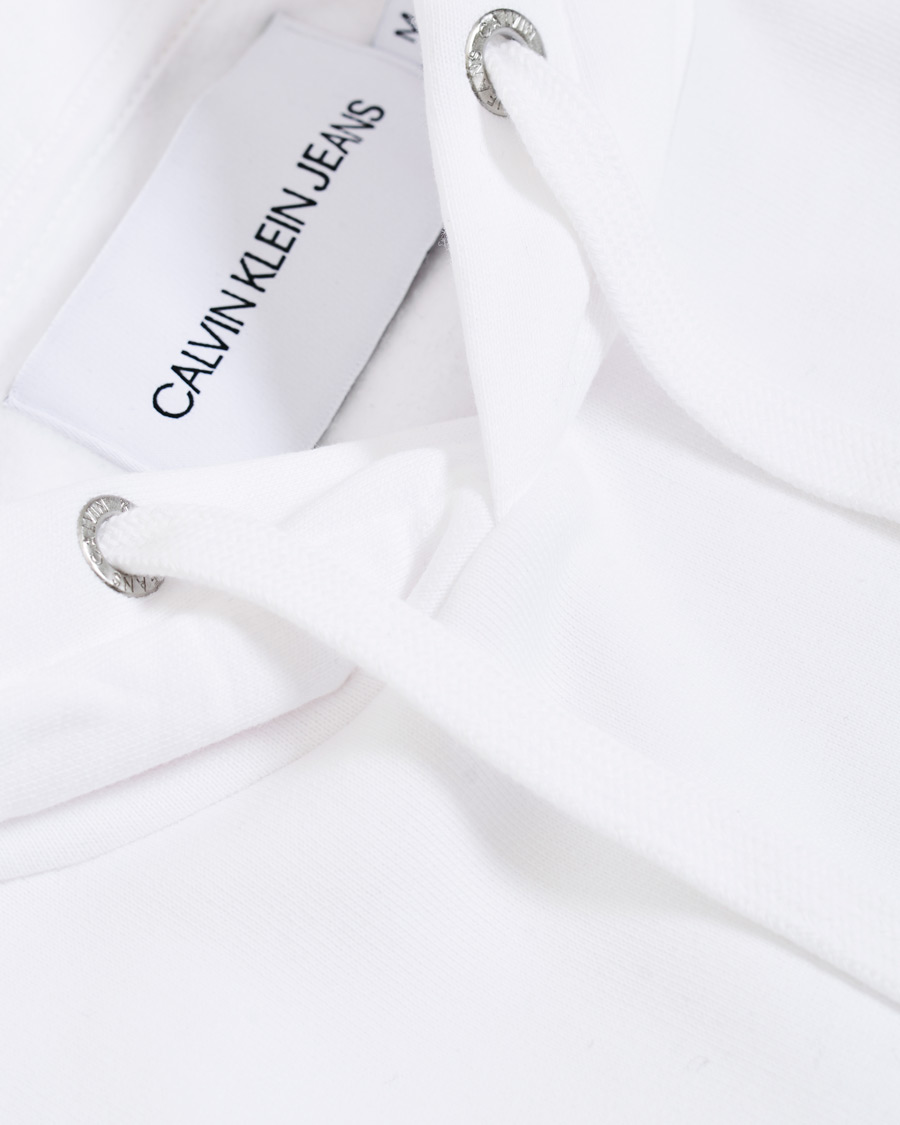 Herr | Tröjor | Calvin Klein Jeans | Monogram Hoodie Bright White