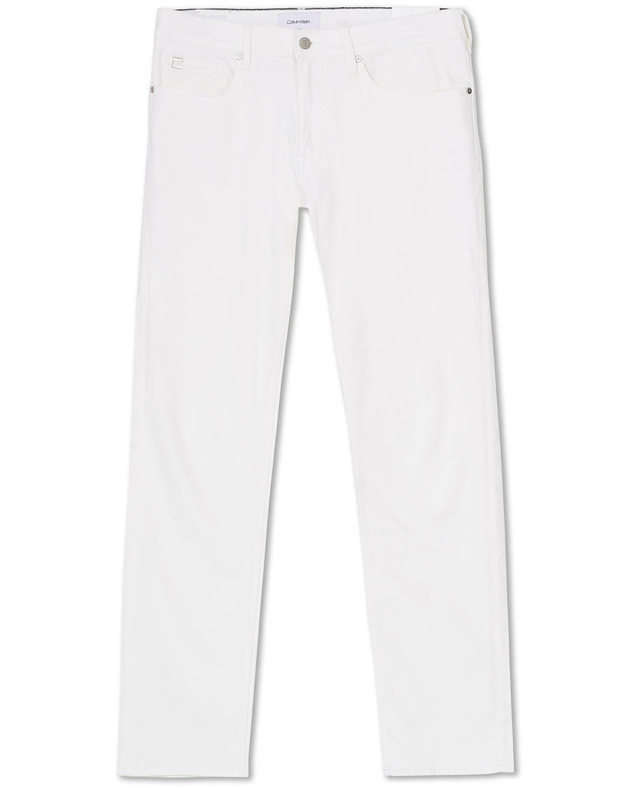 Herr | Jeans | Calvin Klein | Slim Fit Stetch Jeans Snow White