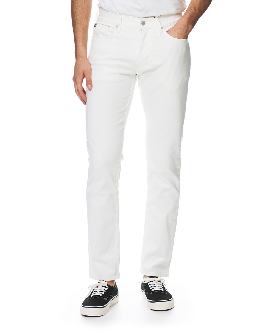 Herr | Jeans | Calvin Klein | Slim Fit Stetch Jeans Snow White