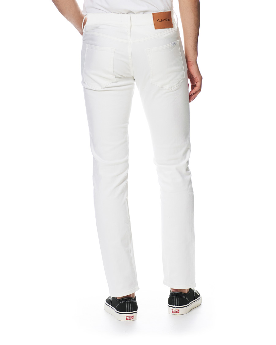 Herr | Jeans | Calvin Klein | Slim Fit Stetch Jeans Snow White