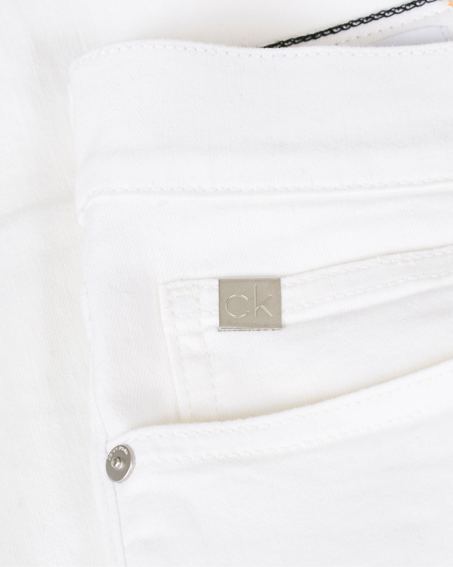 Herr | Jeans | Calvin Klein | Slim Fit Stetch Jeans Snow White
