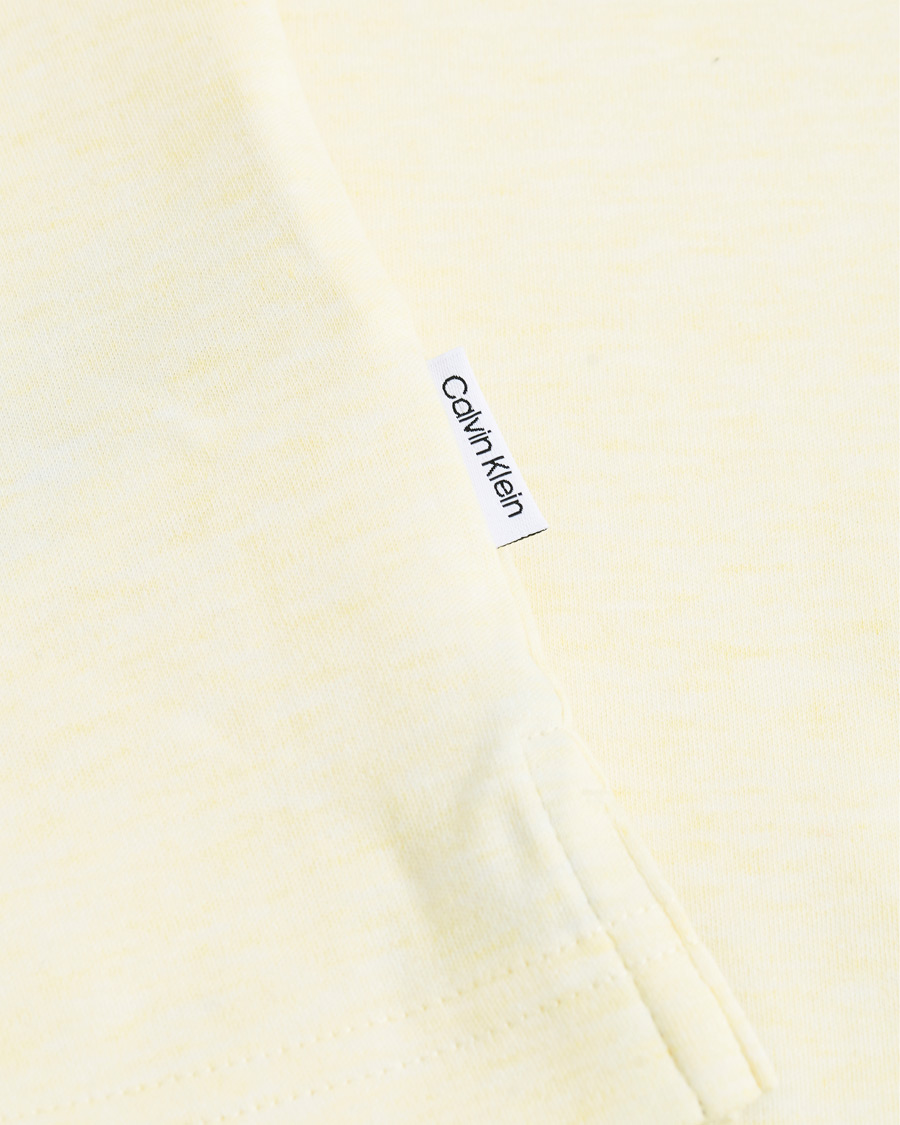 Herr | Pikéer | Calvin Klein | Slim Fit Soft Interlock Polo Pastel Yellow Heather