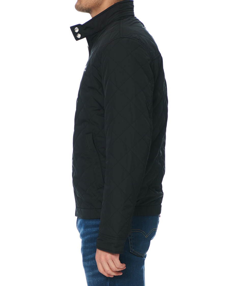 Herr | Jackor | GANT | The Quilted Windcheater Jacket Black