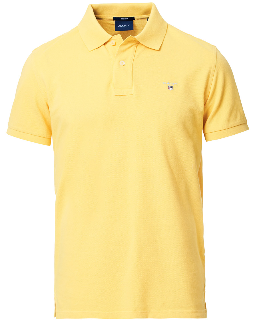 Herr | Pikéer | GANT | The Original Polo Mimosa Yellow