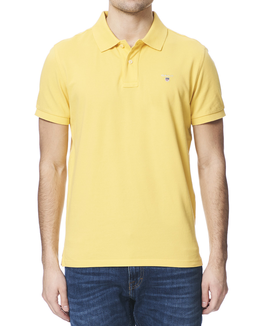 Herr | Pikéer | GANT | The Original Polo Mimosa Yellow
