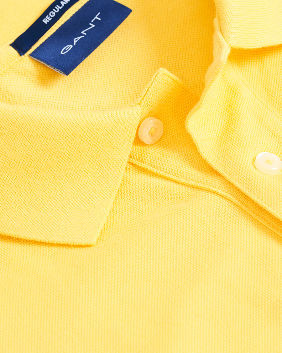Herr | Pikéer | GANT | The Original Polo Mimosa Yellow