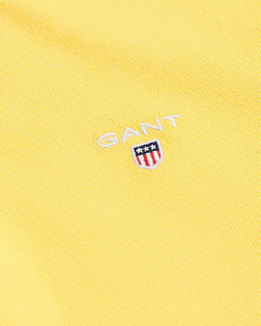 Herr | Pikéer | GANT | The Original Polo Mimosa Yellow