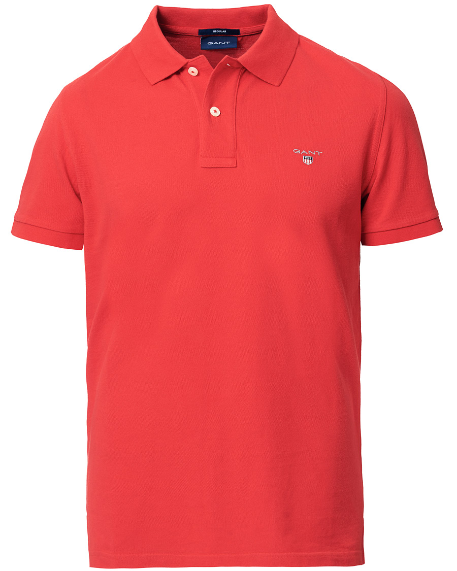 Herr | Pikéer | GANT | The Original Polo Bright Red