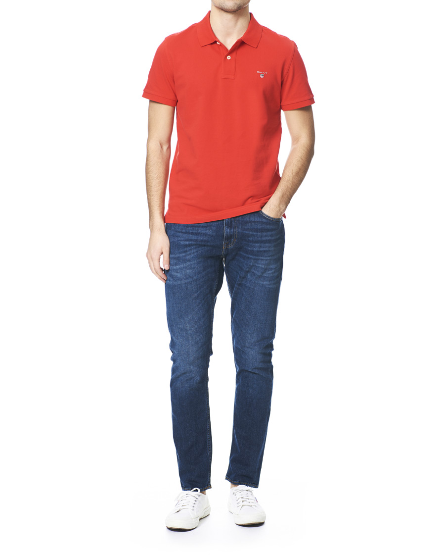 Herr | Pikéer | GANT | The Original Polo Bright Red