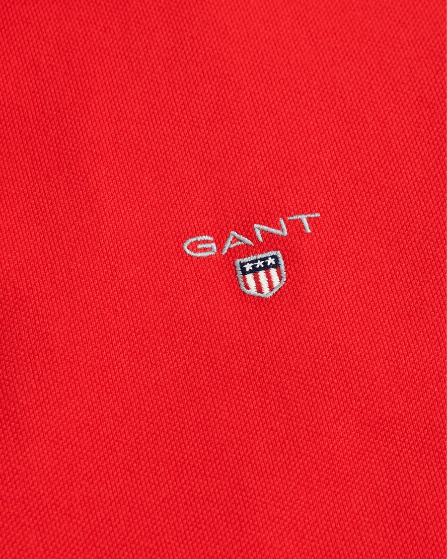 Herr | Pikéer | GANT | The Original Polo Bright Red
