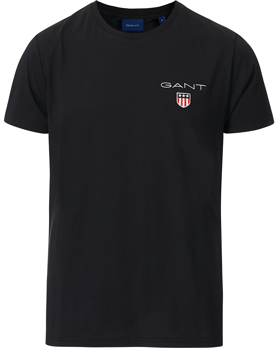 Herr | T-Shirts | GANT | Medium Shield Tee Black