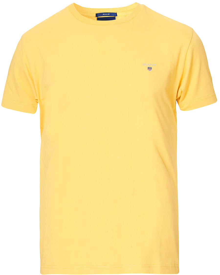 Herr | T-Shirts | GANT | The Original Tee Mimosa Yellow