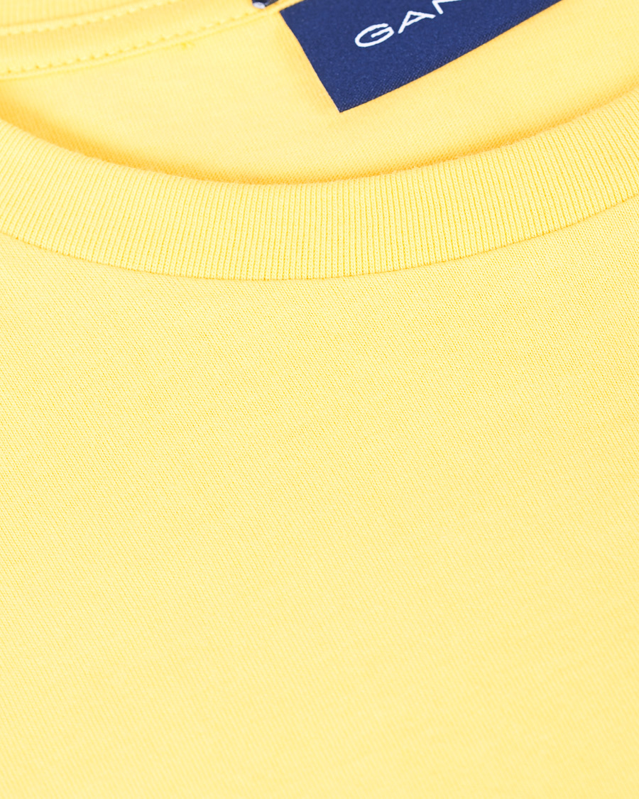 Herr | T-Shirts | GANT | The Original Tee Mimosa Yellow