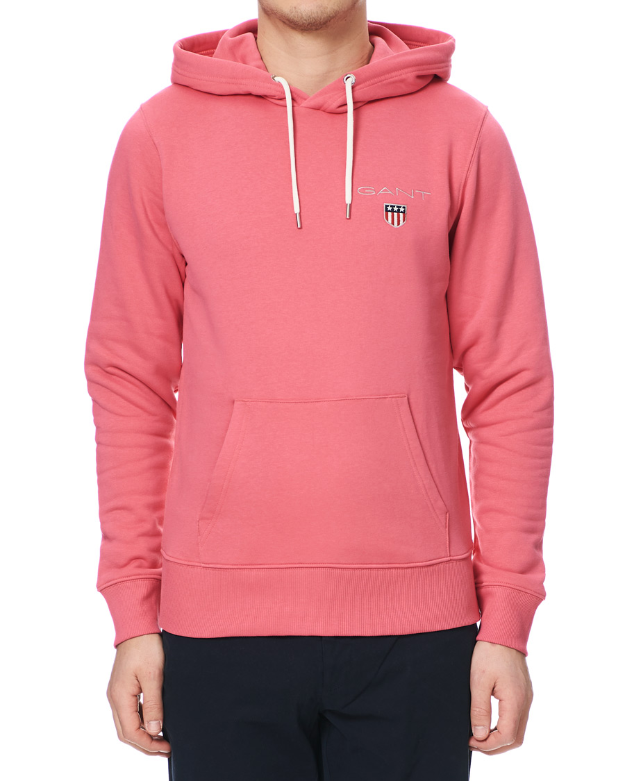 Herr | Tröjor | GANT | Medium Shield Hoodie Rapture Rose