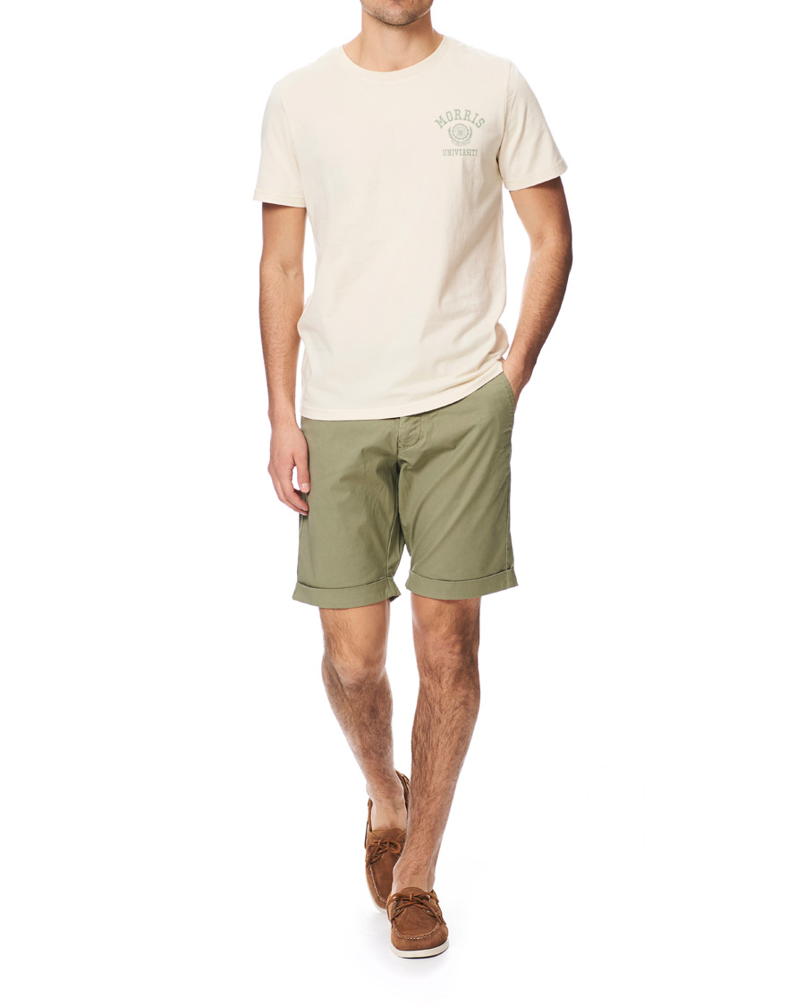 Herr | Shorts | GANT | Regular Sunbleached Shorts Oil Green